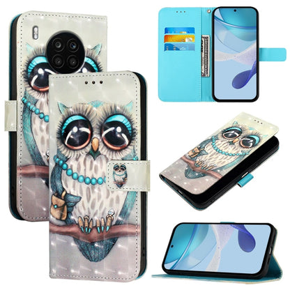 3D Painting Horizontal Flip Leather Phone Case, For Honor 60, For Honor 50 Lite / Huawei Nova 8i, For Honor 50 Pro / Huawei Nova 9 Pro, For Honor 50 SE / Huawei Nova 9 SE, For Honor 20 / 20 Pro / 20S 4G, For Honor 9X Global / Huawei P Smart Z