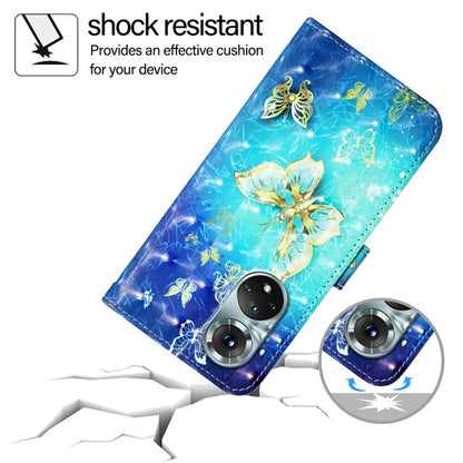 3D Painting Horizontal Flip Leather Phone Case