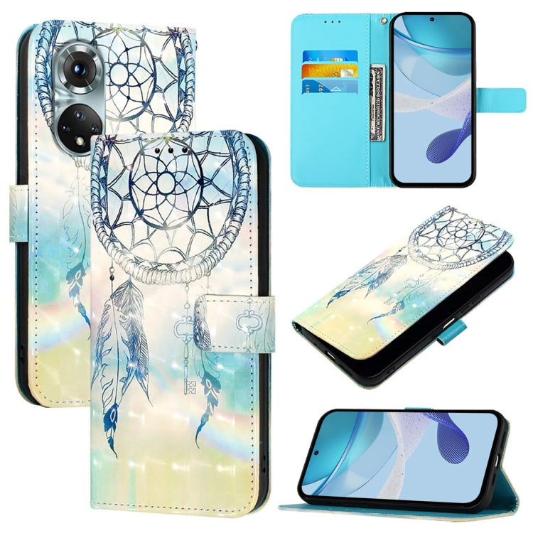 3D Painting Horizontal Flip Leather Phone Case