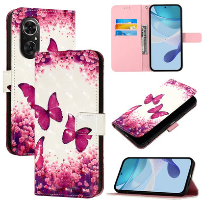3D Painting Horizontal Flip Leather Phone Case