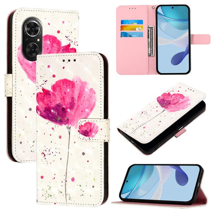 3D Painting Horizontal Flip Leather Phone Case
