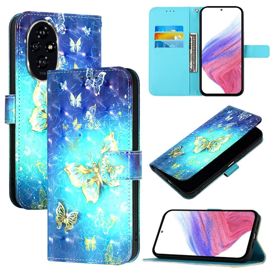 3D Painting Horizontal Flip Leather Phone Case, For Honor 200, For Honor Play 50, For Honor 200 Lite Global, For Honor 90 Smart / X7b 4G / 5G Global, For Honor Magic6 Pro Global, For Honor Magic6 Global, For Honor X8b Global                            ...