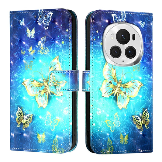 3D Painting Horizontal Flip Leather Phone Case