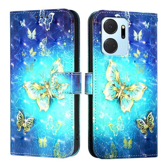 3D Painting Horizontal Flip Leather Phone Case, For Honor X7a / Play7T, For Honor Magic5 Pro, For Honor X40 / X9a / Magic5 Lite, For Honor 80 GT, For Honor 80, For Honor X30 2021 / X9 4G / 5G, For Honor X40i, For Honor 70 Pro, For Honor 70             ...