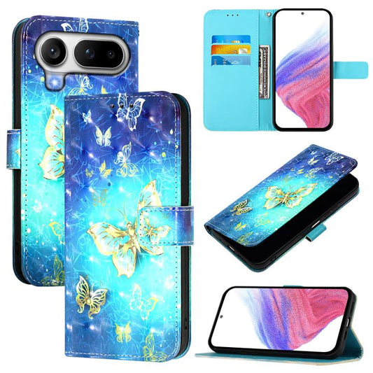 3D Painting Horizontal Flip Leather Phone Case, For Honor Magic8 Pro Air 5G, For Honor X8d 4G, For Honor Magic8 Pro, For Honor Magic8, For Honor X6c 4G, For Honor GT, For Honor X9C Smart 5G, For Honor 300 Pro / 300 Ultra, For Honor 300, For Honor X9c 5...