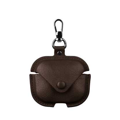 Business Leather Earphone Protective Case with Hook