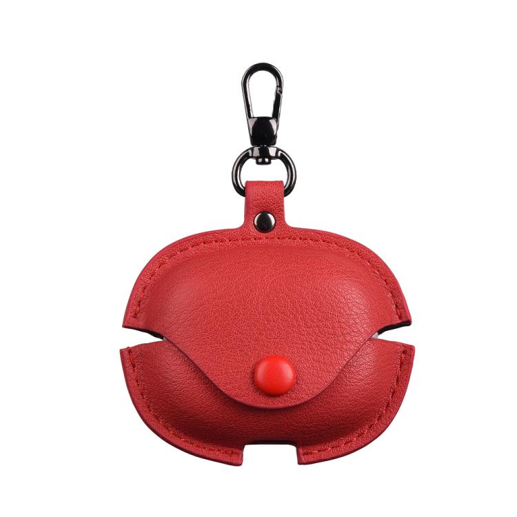 Business Leather Earphone Protective Case with Hook, For Redmi Buds 8 Active, For Redmi Buds 6 Pro / 8 Pro, For Redmi Buds 5 / 6S, For Redmi Buds 6 Active Edition, For Redmi Buds 5 Pro / Buds 4 Pro / Buds 8, For Redmi Buds 4