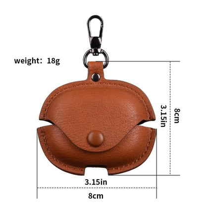 Business Leather Earphone Protective Case with Hook, For Redmi Buds 6 Pro, For Redmi Buds 5 / 6S, For Redmi Buds 5 Pro / Buds 4 Pro, For Redmi Buds 4
