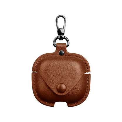 Business Leather Earphone Protective Case with Hook