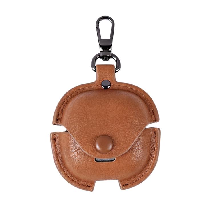 Business Leather Earphone Protective Case with Hook, For Redmi Buds 8 Active, For Redmi Buds 6 Pro / 8 Pro, For Redmi Buds 5 / 6S, For Redmi Buds 6 Active Edition, For Redmi Buds 5 Pro / Buds 4 Pro / Buds 8, For Redmi Buds 4