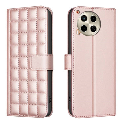 Square Texture Leather Phone Case, For Tecno Pova 6 / 6 Pro 5G, For Tecno Camon 30 5G / 4G, For Tecno Spark 20 Pro+, For Tecno Spark 20 Pro, For Tecno Spark Go 2024 / 20C / Pop 8, For Tecno Spark 20
