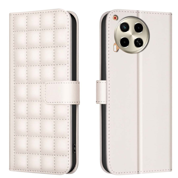 Square Texture Leather Phone Case, For Tecno Pova 6 / 6 Pro 5G, For Tecno Camon 30 5G / 4G, For Tecno Spark 20 Pro+, For Tecno Spark 20 Pro, For Tecno Spark Go 2024 / 20C / Pop 8, For Tecno Spark 20