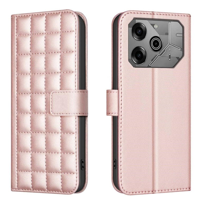 Square Texture Leather Phone Case, For Tecno Pova 6 / 6 Pro 5G, For Tecno Camon 30 5G / 4G, For Tecno Spark 20 Pro+, For Tecno Spark 20 Pro, For Tecno Spark Go 2024 / 20C / Pop 8, For Tecno Spark 20