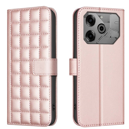 Square Texture Leather Phone Case, For Tecno Pova 6 / 6 Pro 5G, For Tecno Camon 30 5G / 4G, For Tecno Spark 20 Pro+, For Tecno Spark 20 Pro, For Tecno Spark Go 2024 / 20C / Pop 8, For Tecno Spark 20