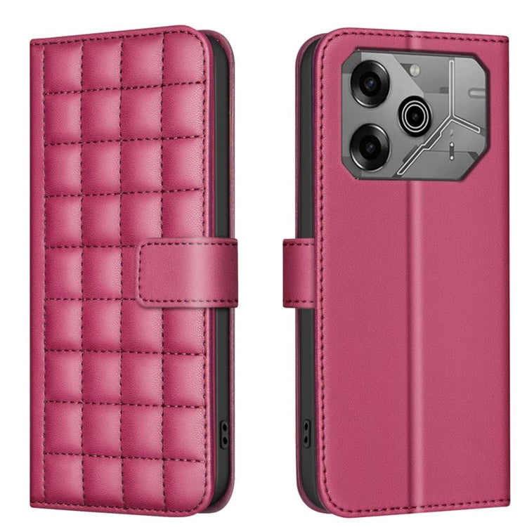 Square Texture Leather Phone Case, For Tecno Pova 6 / 6 Pro 5G, For Tecno Camon 30 5G / 4G, For Tecno Spark 20 Pro+, For Tecno Spark 20 Pro, For Tecno Spark Go 2024 / 20C / Pop 8, For Tecno Spark 20