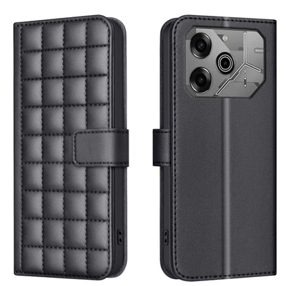 Square Texture Leather Phone Case, For Tecno Pova 6 / 6 Pro 5G, For Tecno Camon 30 5G / 4G, For Tecno Spark 20 Pro+, For Tecno Spark 20 Pro, For Tecno Spark Go 2024 / 20C / Pop 8, For Tecno Spark 20
