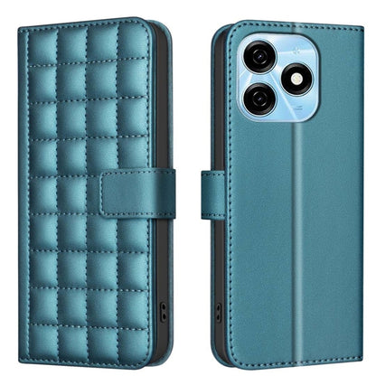 Square Texture Leather Phone Case, For Tecno Pova 6 / 6 Pro 5G, For Tecno Camon 30 5G / 4G, For Tecno Spark 20 Pro+, For Tecno Spark 20 Pro, For Tecno Spark Go 2024 / 20C / Pop 8, For Tecno Spark 20