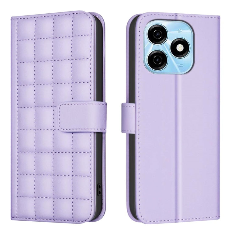Square Texture Leather Phone Case, For Tecno Pova 6 / 6 Pro 5G, For Tecno Camon 30 5G / 4G, For Tecno Spark 20 Pro+, For Tecno Spark 20 Pro, For Tecno Spark Go 2024 / 20C / Pop 8, For Tecno Spark 20