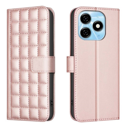 Square Texture Leather Phone Case, For Tecno Pova 6 / 6 Pro 5G, For Tecno Camon 30 5G / 4G, For Tecno Spark 20 Pro+, For Tecno Spark 20 Pro, For Tecno Spark Go 2024 / 20C / Pop 8, For Tecno Spark 20