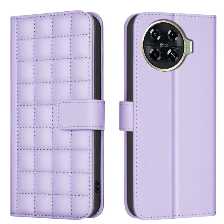 Square Texture Leather Phone Case, For Tecno Pova 6 / 6 Pro 5G, For Tecno Camon 30 5G / 4G, For Tecno Spark 20 Pro+, For Tecno Spark 20 Pro, For Tecno Spark Go 2024 / 20C / Pop 8, For Tecno Spark 20