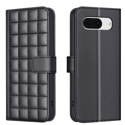Square Texture Leather Phone Case, For Google Pixel 9 Pro, For Google Pixel 9, For Google Pixel 8a, For Google Pixel 8 Pro, For Google Pixel 8
