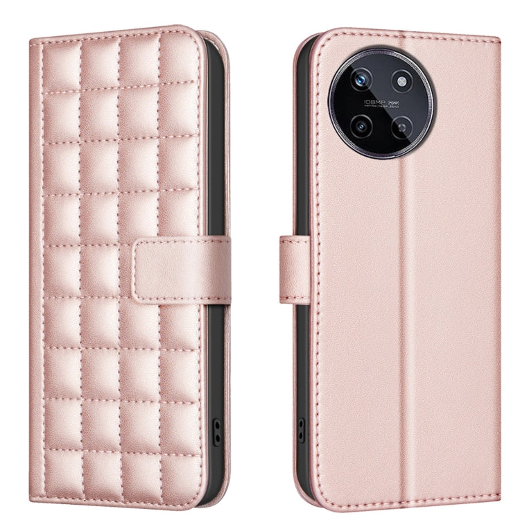 Square Texture Leather Phone Case, For Realme 12 5G Global, For Realme 12+ 5G, For Realme 12 Pro 5G / 12 Pro+ 5G Global, For Realme 11 4G Global, For Realme 11 5G Global / 11X, For Realme C53, For Realme C55