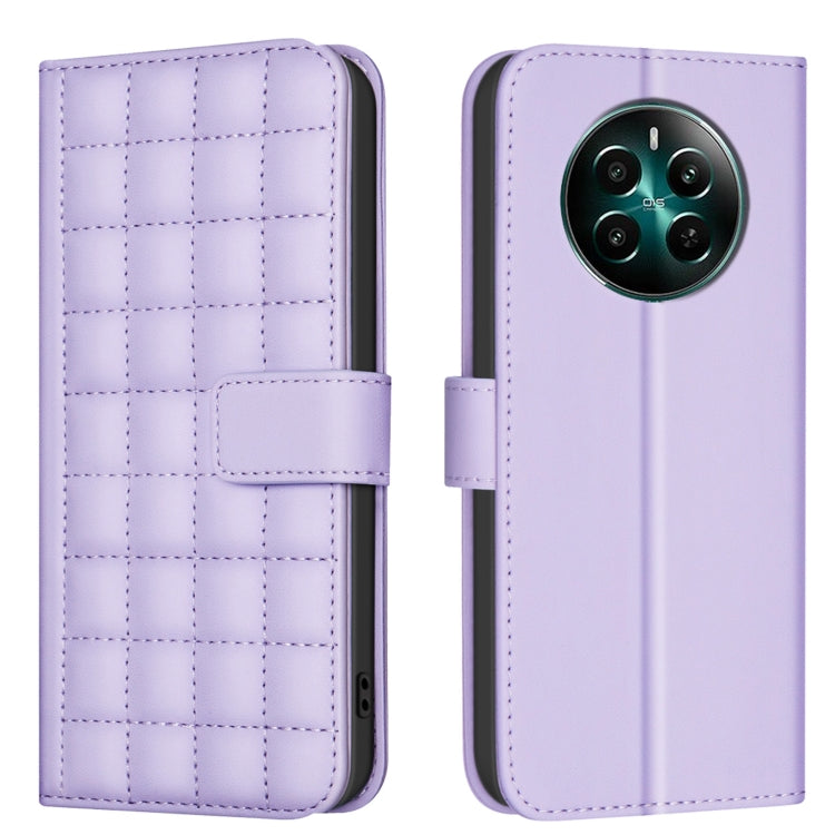 Square Texture Leather Phone Case, For Realme 12 5G Global, For Realme 12+ 5G, For Realme 12 Pro 5G / 12 Pro+ 5G Global, For Realme 11 4G Global, For Realme 11 5G Global / 11X, For Realme C53, For Realme C55