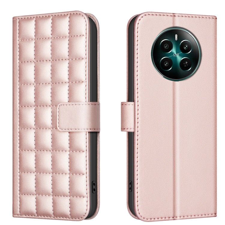 Square Texture Leather Phone Case, For Realme 12 5G Global, For Realme 12+ 5G, For Realme 12 Pro 5G / 12 Pro+ 5G Global, For Realme 11 4G Global, For Realme 11 5G Global / 11X, For Realme C53, For Realme C55