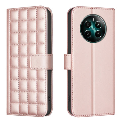 Square Texture Leather Phone Case, For Realme 12 5G Global, For Realme 12+ 5G, For Realme 12 Pro 5G / 12 Pro+ 5G Global, For Realme 11 4G Global, For Realme 11 5G Global / 11X, For Realme C53, For Realme C55