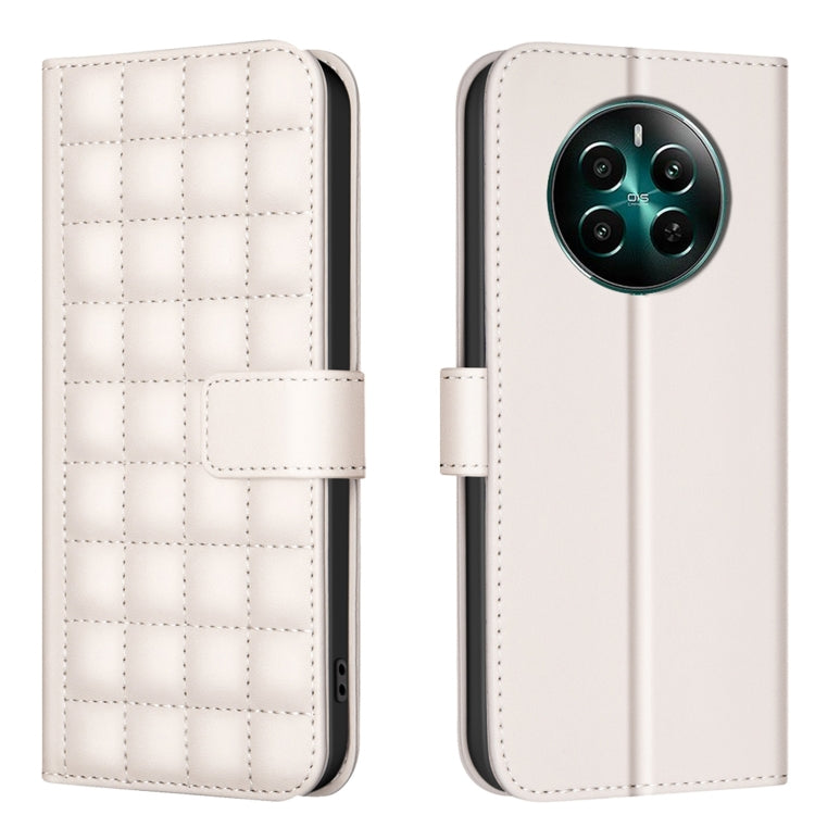 Square Texture Leather Phone Case, For Realme 12 5G Global, For Realme 12+ 5G, For Realme 12 Pro 5G / 12 Pro+ 5G Global, For Realme 11 4G Global, For Realme 11 5G Global / 11X, For Realme C53, For Realme C55