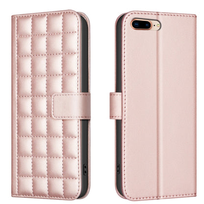 Square Texture Leather Phone Case, For iPhone 12 / 12 Pro, For iPhone 12 Pro Max, For iPhone 11 Pro Max, For iPhone 11, For iPhone 11 Pro, For iPhone XR, For iPhone XS Max, For iPhone 8 Plus / 7 Plus