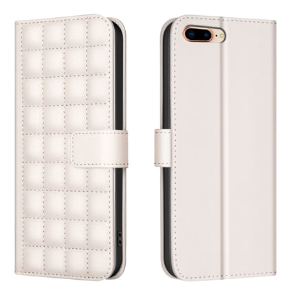 Square Texture Leather Phone Case, For iPhone 12 / 12 Pro, For iPhone 12 Pro Max, For iPhone 11 Pro Max, For iPhone 11, For iPhone 11 Pro, For iPhone XR, For iPhone XS Max, For iPhone 8 Plus / 7 Plus