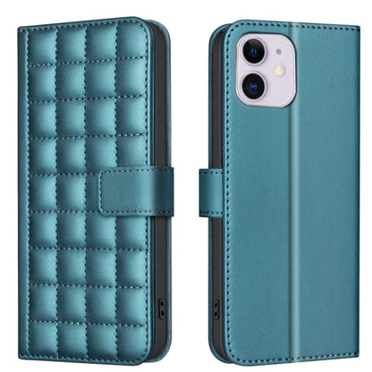 Square Texture Leather Phone Case, For iPhone 12 / 12 Pro, For iPhone 12 Pro Max, For iPhone 11 Pro Max, For iPhone 11, For iPhone 11 Pro, For iPhone XR, For iPhone XS Max, For iPhone 8 Plus / 7 Plus