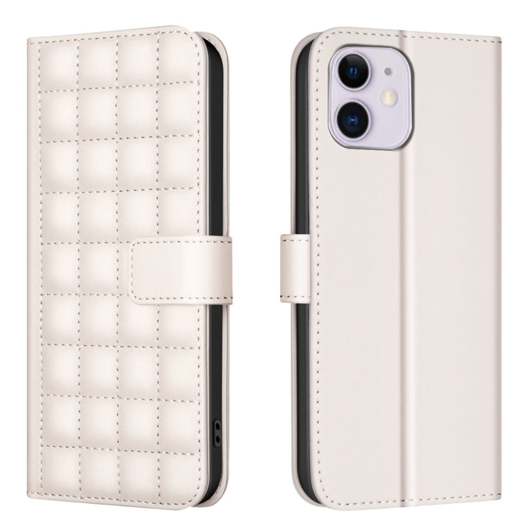 Square Texture Leather Phone Case, For iPhone 12 / 12 Pro, For iPhone 12 Pro Max, For iPhone 11 Pro Max, For iPhone 11, For iPhone 11 Pro, For iPhone XR, For iPhone XS Max, For iPhone 8 Plus / 7 Plus