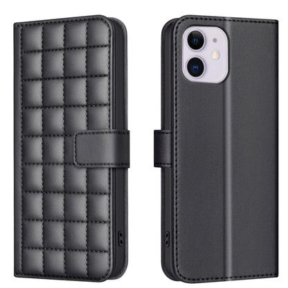 Square Texture Leather Phone Case, For iPhone 12 / 12 Pro, For iPhone 12 Pro Max, For iPhone 11 Pro Max, For iPhone 11, For iPhone 11 Pro, For iPhone XR, For iPhone XS Max, For iPhone 8 Plus / 7 Plus