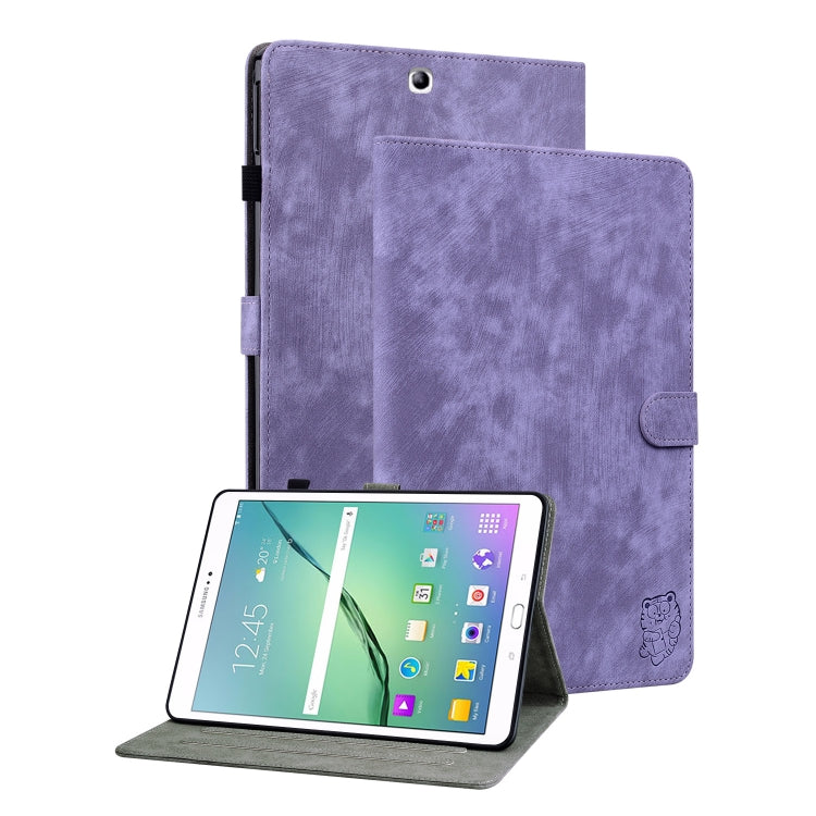 Tiger Pattern Flip Leather Tablet Case, For Galaxy Tab S12+, For Samsung Galaxy Tab S11, For Samsung Galaxy Tab S4 10.5 SM-T830, For Samsung Galaxy Tab S2 9.7 T810 T815, For Samsung Galaxy Tab A 9.7 T550 T555