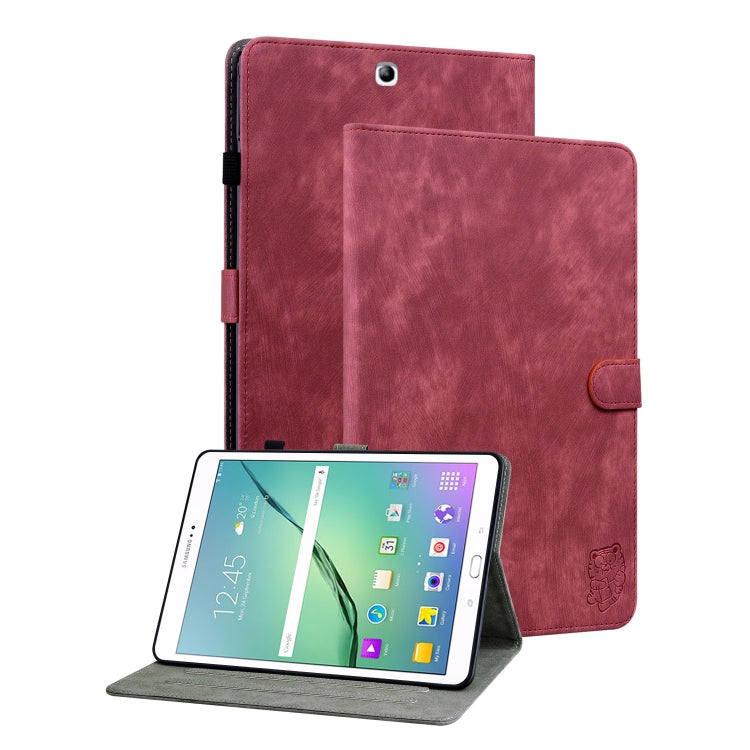 Tiger Pattern Flip Leather Tablet Case, For Galaxy Tab S12+, For Samsung Galaxy Tab S11, For Samsung Galaxy Tab S4 10.5 SM-T830, For Samsung Galaxy Tab S2 9.7 T810 T815, For Samsung Galaxy Tab A 9.7 T550 T555