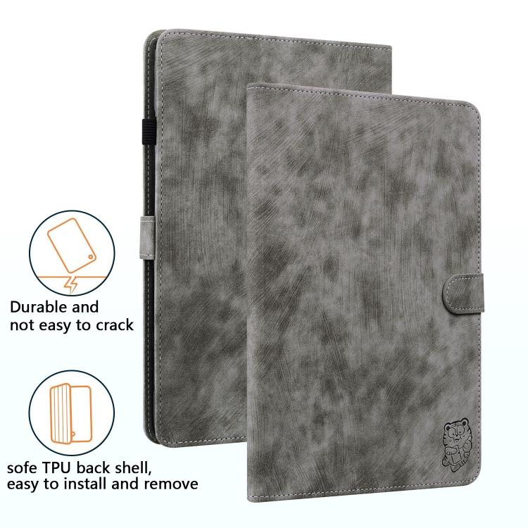 Tiger Pattern Flip Leather Tablet Case, For Galaxy Tab S12+, For Samsung Galaxy Tab S11, For Samsung Galaxy Tab S4 10.5 SM-T830, For Samsung Galaxy Tab S2 9.7 T810 T815, For Samsung Galaxy Tab A 9.7 T550 T555