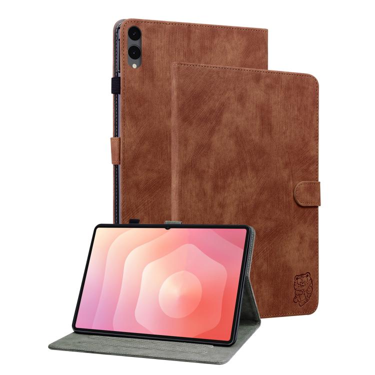 Tiger Pattern Flip Leather Tablet Case, For Galaxy Tab S12+, For Samsung Galaxy Tab S11, For Samsung Galaxy Tab S4 10.5 SM-T830, For Samsung Galaxy Tab S2 9.7 T810 T815, For Samsung Galaxy Tab A 9.7 T550 T555