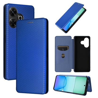 Carbon Fiber Texture Flip Leather Phone Case, For Redmi Turbo 5 Max 5G / Poco X8 Pro Max, For Redmi Turbo 5 5G / Poco X8 Pro, For Redmi Note 15 Pro+ 5G 163.3mm / Poco M8 Pro 5G, For Redmi Note 15 5G / 4G 164mm / Poco M8 5G                              ...