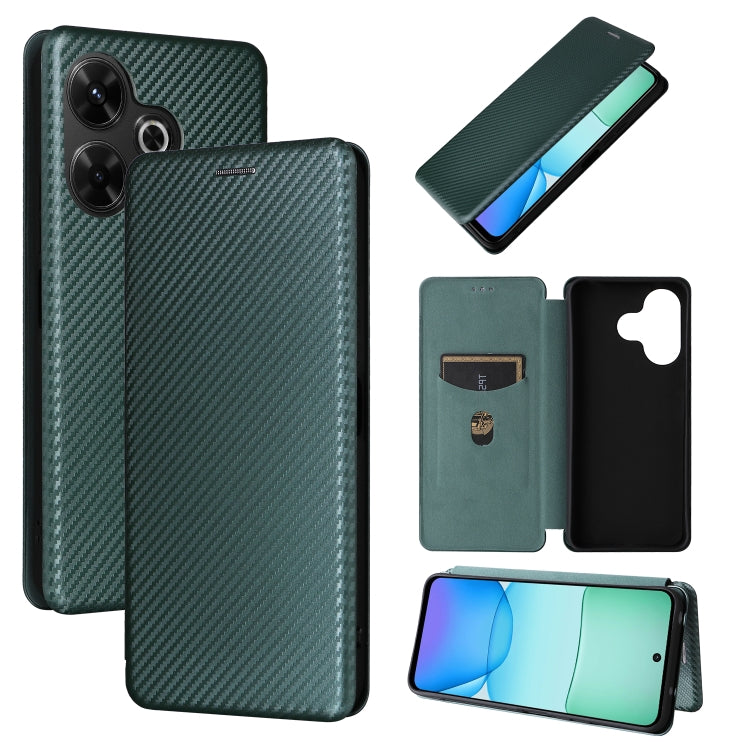 Carbon Fiber Texture Flip Leather Phone Case, For Redmi Turbo 5 Max 5G / Poco X8 Pro Max, For Redmi Turbo 5 5G / Poco X8 Pro, For Redmi Note 15 Pro+ 5G 163.3mm / Poco M8 Pro 5G, For Redmi Note 15 5G / 4G 164mm / Poco M8 5G                              ...
