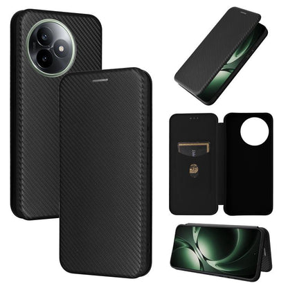 Carbon Fiber Texture Flip Leather Phone Case, For Redmi Turbo 5 Max 5G / Poco X8 Pro Max, For Redmi Turbo 5 5G / Poco X8 Pro, For Redmi Note 15 Pro+ 5G 163.3mm / Poco M8 Pro 5G, For Redmi Note 15 5G / 4G 164mm / Poco M8 5G                              ...