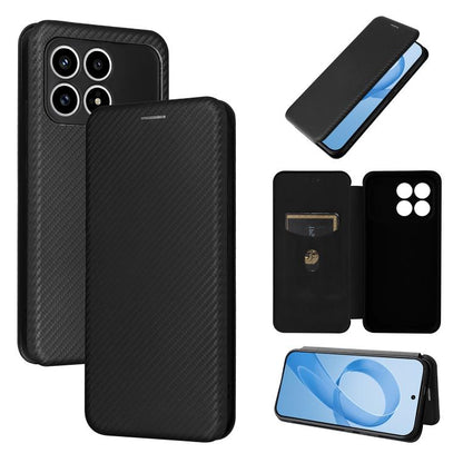 Carbon Fiber Texture Flip Leather Phone Case, For Redmi Turbo 5 Max 5G / Poco X8 Pro Max, For Redmi Turbo 5 5G / Poco X8 Pro, For Redmi Note 15 Pro+ 5G 163.3mm / Poco M8 Pro 5G, For Redmi Note 15 5G / 4G 164mm / Poco M8 5G                              ...