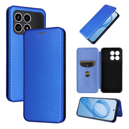 Carbon Fiber Texture Flip Leather Phone Case, For Redmi Turbo 5 Max 5G / Poco X8 Pro Max, For Redmi Turbo 5 5G / Poco X8 Pro, For Redmi Note 15 Pro+ 5G 163.3mm / Poco M8 Pro 5G, For Redmi Note 15 5G / 4G 164mm / Poco M8 5G                              ...