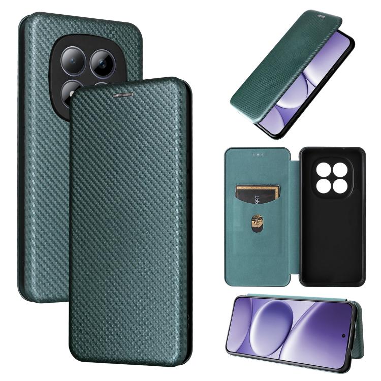 Carbon Fiber Texture Flip Leather Phone Case, For Redmi Turbo 5 Max 5G / Poco X8 Pro Max, For Redmi Turbo 5 5G / Poco X8 Pro, For Redmi Note 15 Pro+ 5G 163.3mm / Poco M8 Pro 5G, For Redmi Note 15 5G / 4G 164mm / Poco M8 5G                              ...