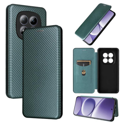 Carbon Fiber Texture Flip Leather Phone Case, For Redmi Turbo 5 Max 5G / Poco X8 Pro Max, For Redmi Turbo 5 5G / Poco X8 Pro, For Redmi Note 15 Pro+ 5G 163.3mm / Poco M8 Pro 5G, For Redmi Note 15 5G / 4G 164mm / Poco M8 5G                              ...