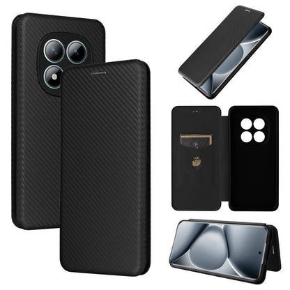Carbon Fiber Texture Flip Leather Phone Case, For Redmi Turbo 5 Max 5G / Poco X8 Pro Max, For Redmi Turbo 5 5G / Poco X8 Pro, For Redmi Note 15 Pro+ 5G 163.3mm / Poco M8 Pro 5G, For Redmi Note 15 5G / 4G 164mm / Poco M8 5G                              ...