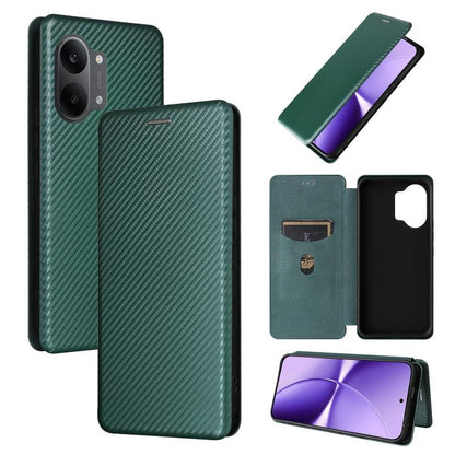 Carbon Fiber Texture Flip Leather Phone Case, For Redmi Turbo 5 Max 5G / Poco X8 Pro Max, For Redmi Turbo 5 5G / Poco X8 Pro, For Redmi Note 15 Pro+ 5G 163.3mm / Poco M8 Pro 5G, For Redmi Note 15 5G / 4G 164mm / Poco M8 5G                              ...