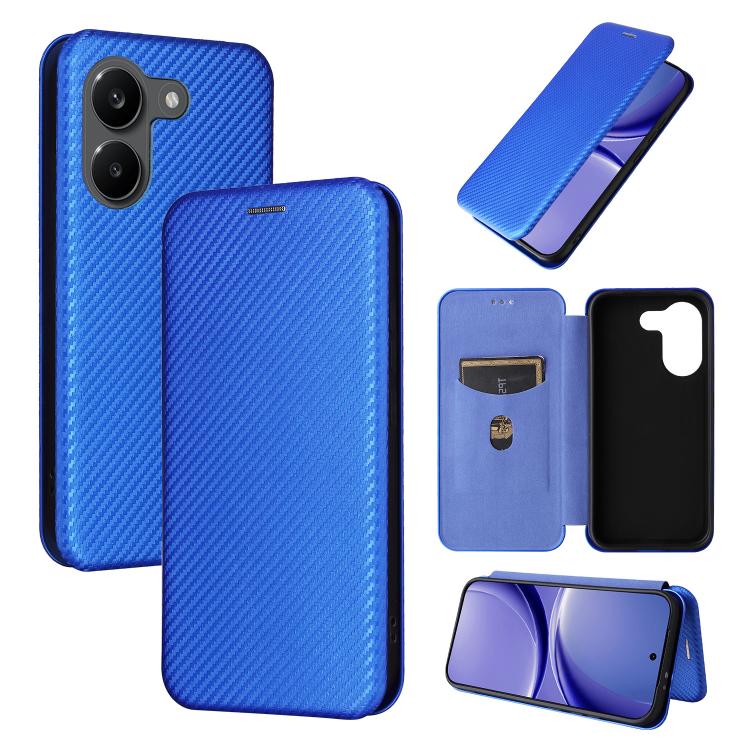 Carbon Fiber Texture Flip Leather Phone Case, For Redmi Turbo 5 Max 5G / Poco X8 Pro Max, For Redmi Turbo 5 5G / Poco X8 Pro, For Redmi Note 15 Pro+ 5G 163.3mm / Poco M8 Pro 5G, For Redmi Note 15 5G / 4G 164mm / Poco M8 5G                              ...