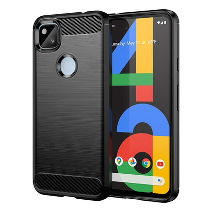 Carbon Fiber Brushed Texture TPU Phone Case, For Google Pixel 11 Pro XL, For Google Pixel 11, For Google Pixel 11 Pro, For Google Pixel 10a, For Google Pixel 10 Pro XL, For Google Pixel 10 Pro, For Google Pixel 10, For Google Pixel 9a                  ...
